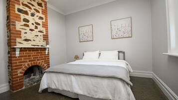2 bedrooms, in-room safe, iron/ironing board, travel cot