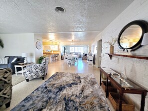 Smart TV, DVD player, books