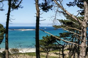 På stranden