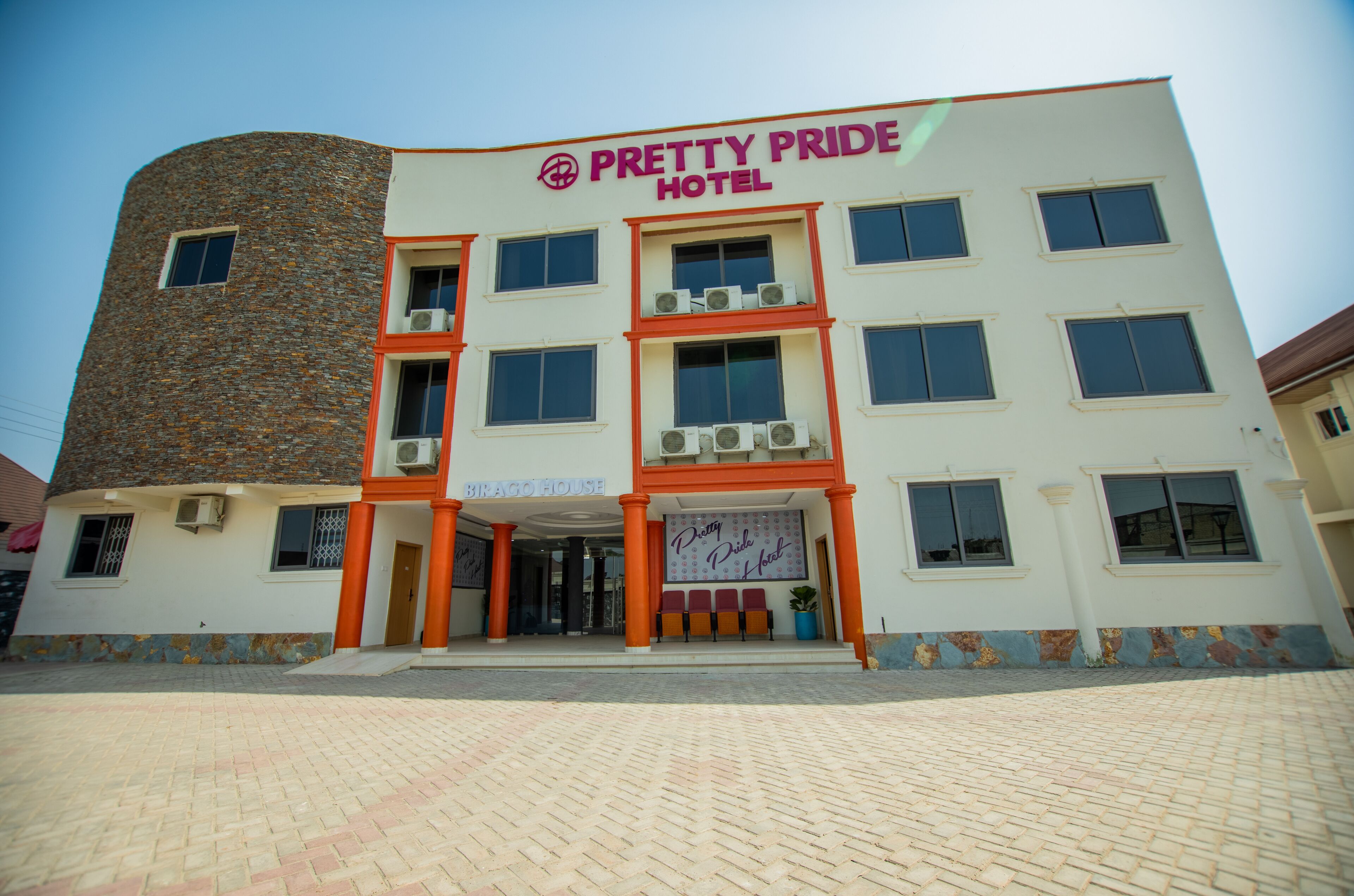 Façade de l’hébergement