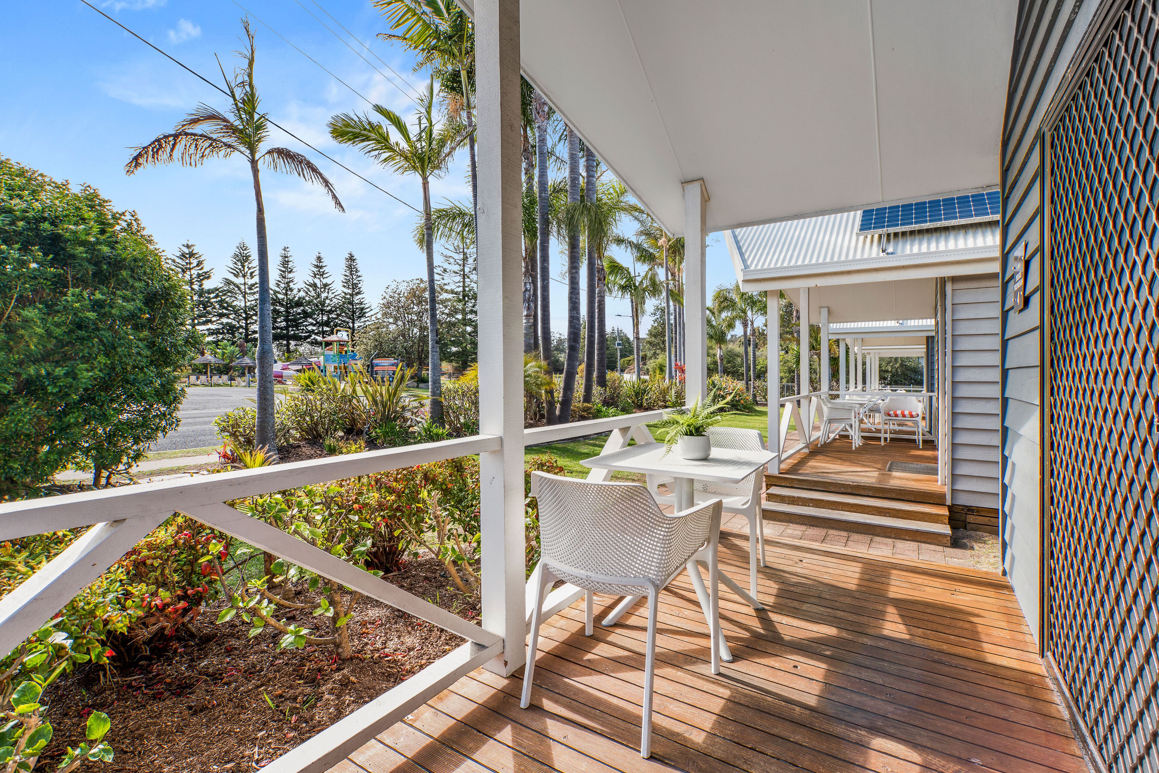 ดีลักซ์วิลล่า, 2 ห้องนอน | ลานระเบียง/นอกชาน