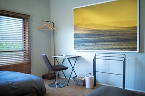 Chambre Signature avec lits jumeaux, 2 lits une place, non-fumeur, vue jardin