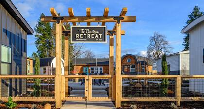 Book the Mod Cottage at The Boutique Retreat in historic downtown McMinnville.