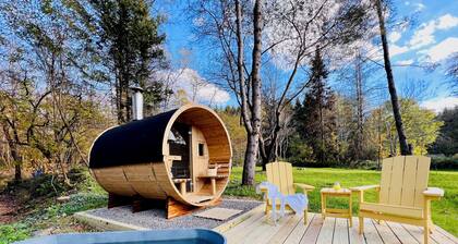 eBikes-Paddleboards-Sauna-Cold Plunge-HotTub-3m to Oquaga Creek SP-Arctic Lake!