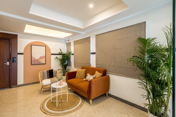 Sala de estar en el lobby