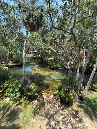 Treetop Hideaway on private Spring-Game room, Dual Patios