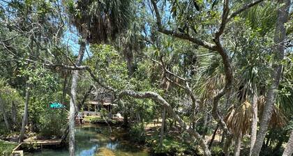 Treetop Hideaway on private Spring-Game room, Dual Patios