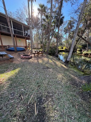 Property grounds - Private Spring run, Game room, Dual Patios, Treetop hideaway  (Spring Hill)