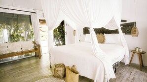 Suite estudio Deluxe, 1 cama matrimonial, vista a la alberca