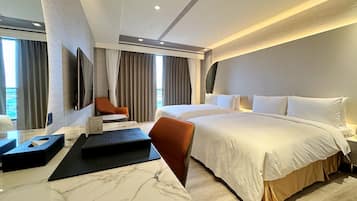 Classic Quadruple Room, 2 Double Beds | View from room