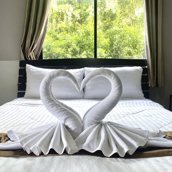 Standard Room | 1 bedroom, premium bedding, pillow-top beds, iron/ironing board - Balance room (Khlong Luang)