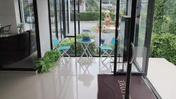 Interior entrance