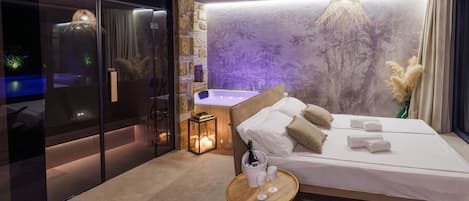 Habitación doble de lujo | Insonorización, wifi gratis y ropa de cama