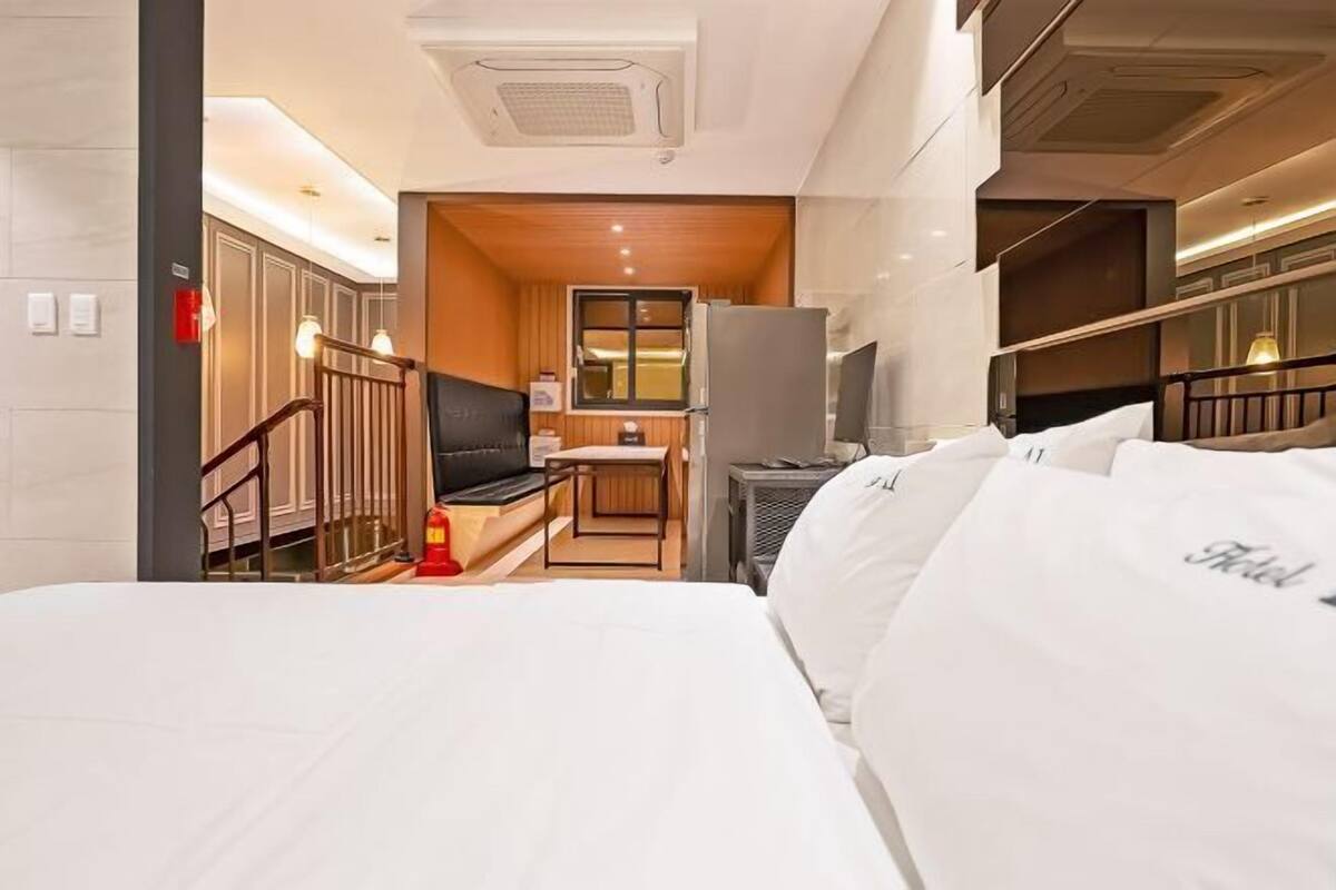 1 kamar tidur, Wi-Fi gratis, dan seprai linen