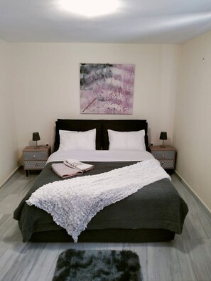 1 sovrum, strykjärn/strykbräda, gratis wi-fi och sängkläder