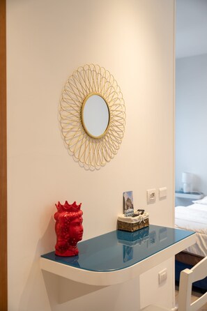 Family Room | Hypo-allergenic bedding, down comforters, memory foam beds, minibar