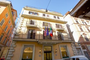 Fassade der Unterkunft