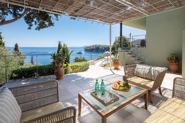 Outdoor dining - Kalami Beach - Villa Almyra (Kalami)