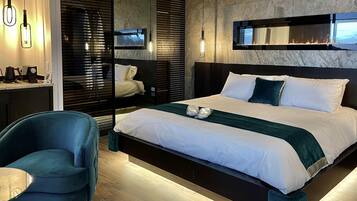 1 slaapkamer, een strijkplank/strijkijzer, gratis wifi, beddengoed