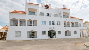 Voorkant van accommodatie