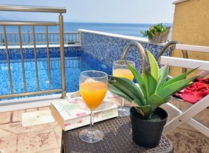 Pool - Corfu Sea View Villa Aurora (Barbati)