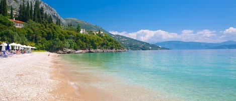 بالقرب من الشاطئ