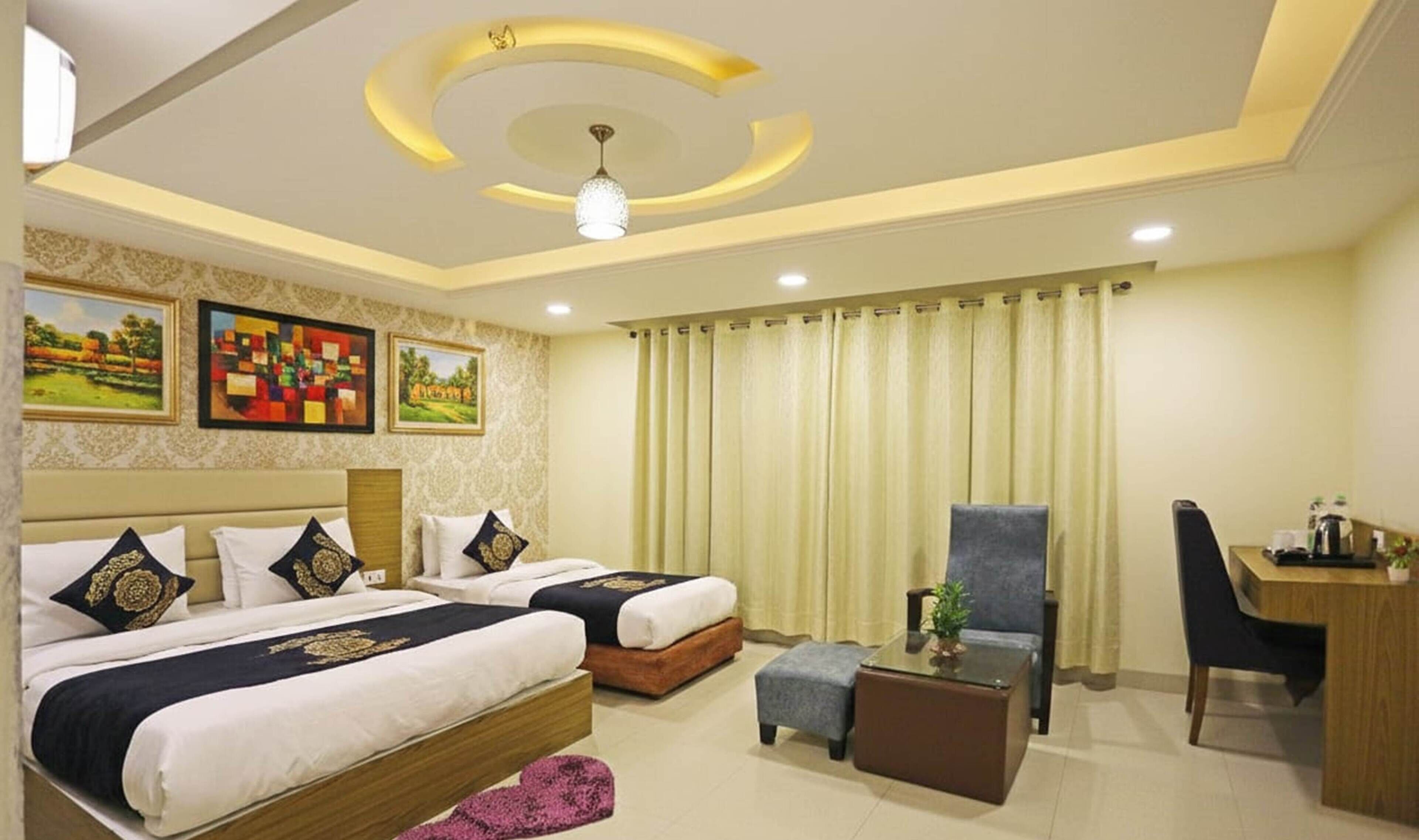 Tremannsrom – superior | Skrivebord, lydisolert og wi-fi (inkludert)