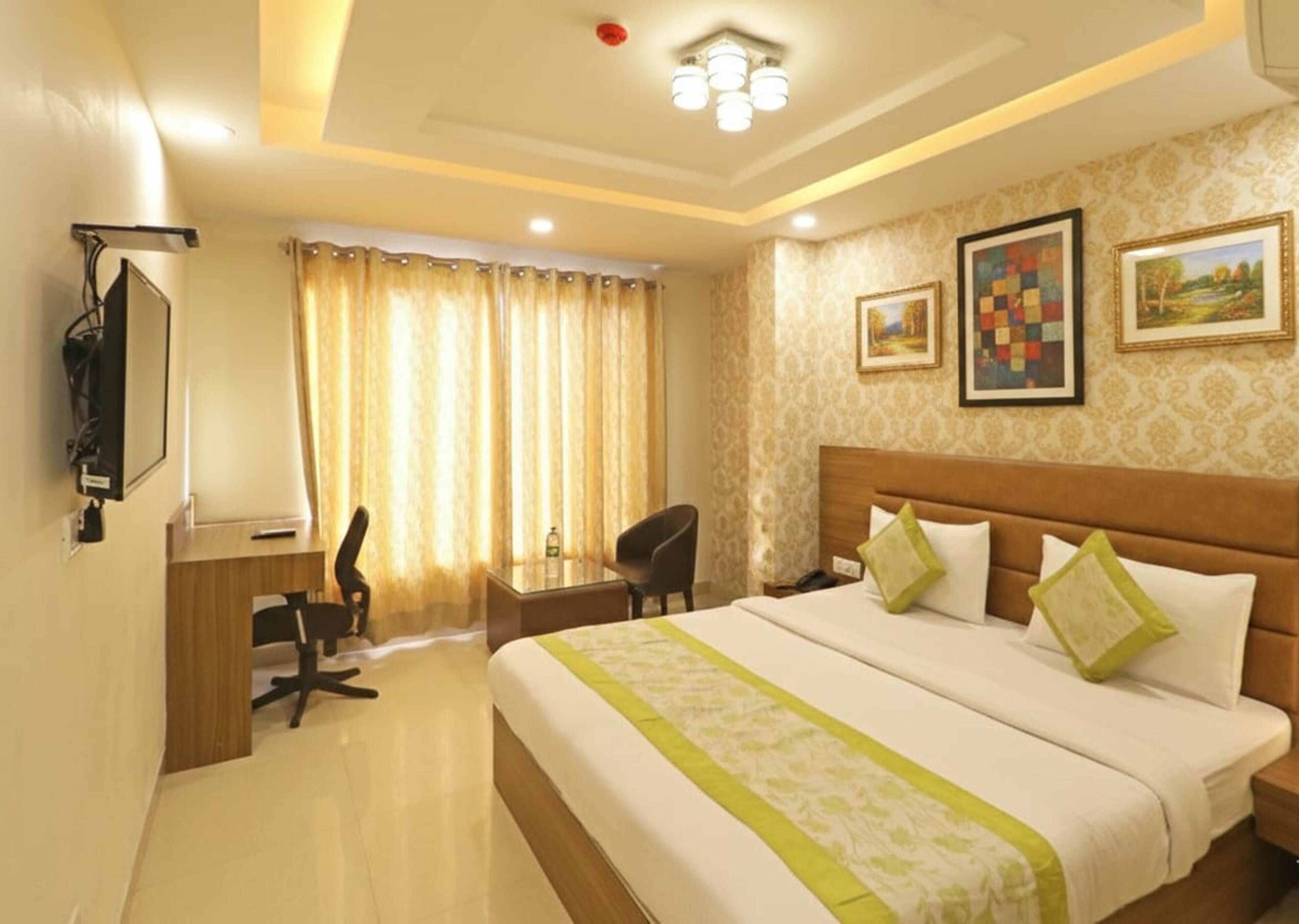 Dobbeltrom – superior | Skrivebord, lydisolert og wi-fi (inkludert)