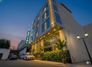 Fassade der Unterkunft