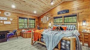 1 室のベッドルーム、デスク、アイロン / アイロン台、WiFi (無料)