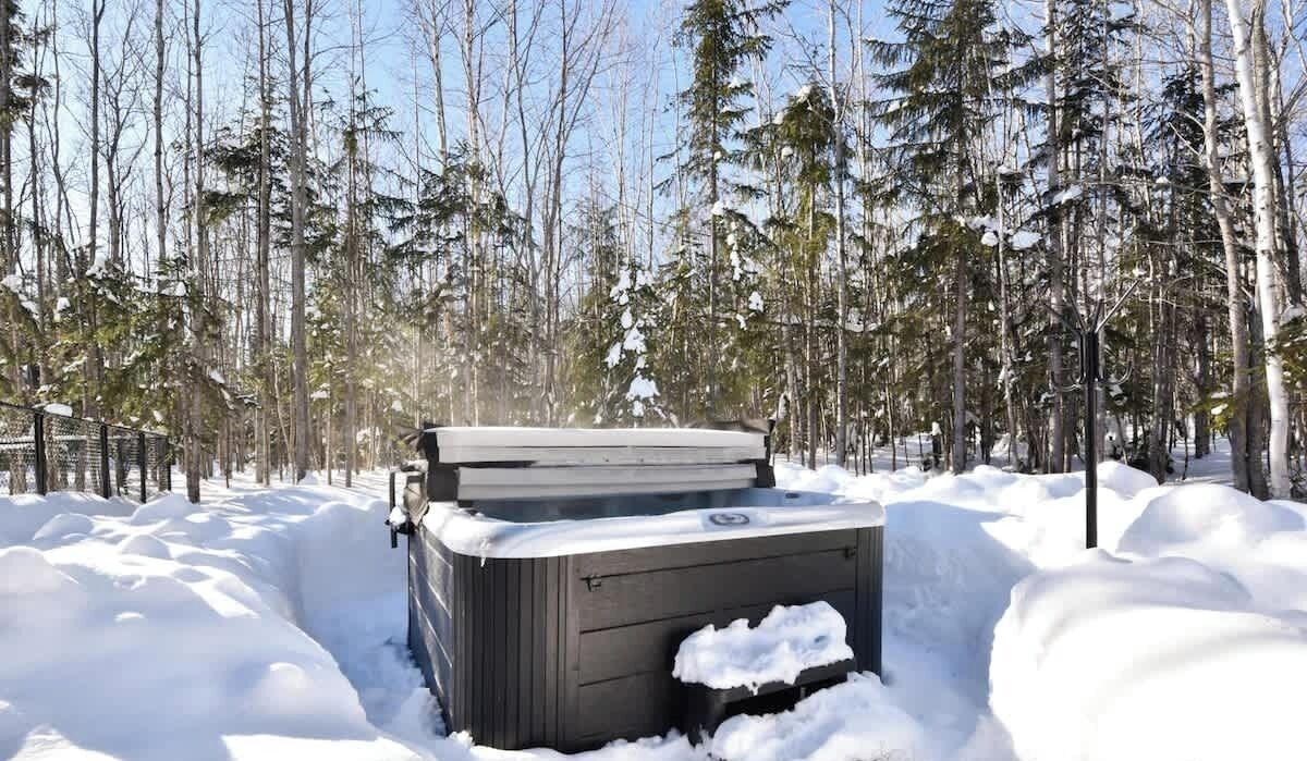 Bain à remous extérieur