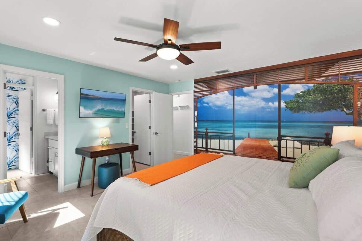 7 habitaciones, tabla de planchar con plancha, cuna de viaje y wifi 