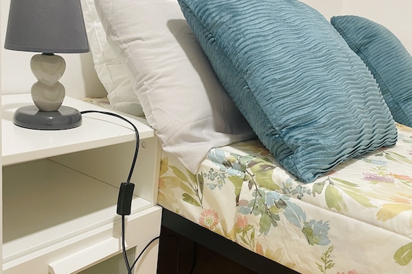 1 quarto, ferros/tábuas de passar roupa, Wi-Fi, roupa de cama