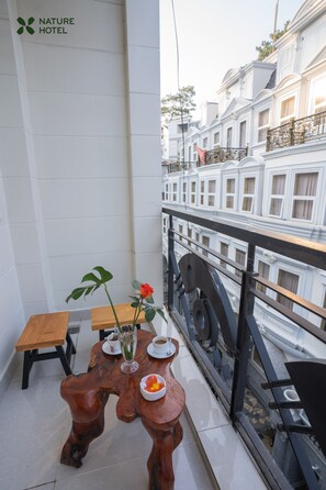 Quarto casal executivo | Vista da sacada