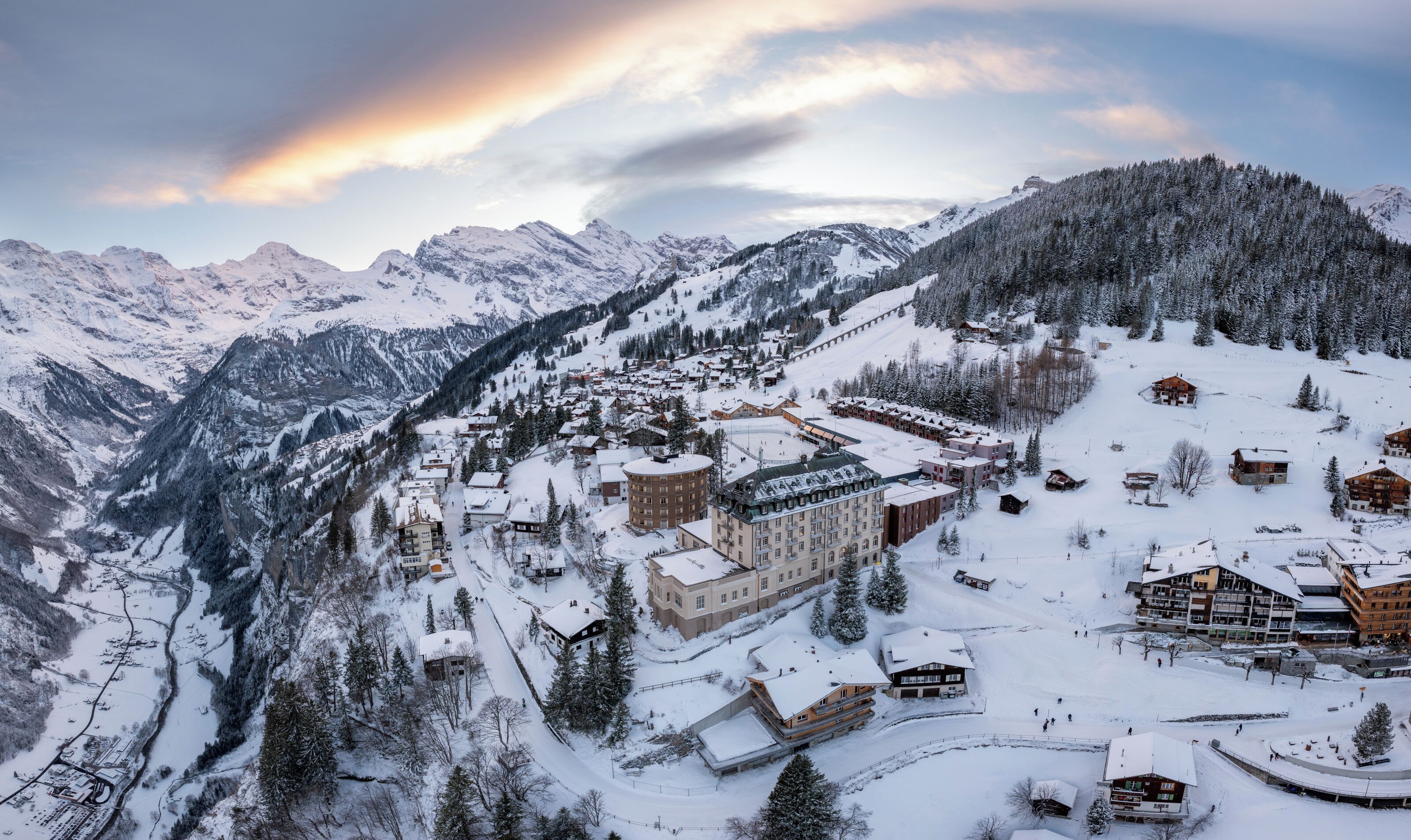 Façade de l’hébergement