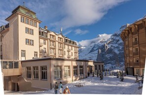 Majoituspaikan julkisivu