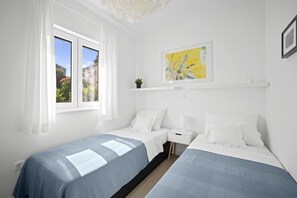 컴포트 아파트 | 2 개의 침실, 무료 WiFi, 침대 시트