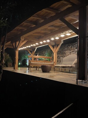 Terrace/patio - Chambres et Table D'hôte au Cœur de la Castagniccia Dans une Bâtisse du Xviii S (Verdèse)