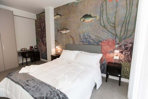 Comfort Room | 1 bedroom, in-room safe, individually furnished, desk - Malu Suites (Messina)