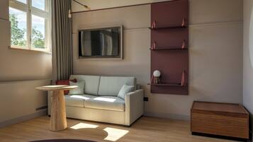 Family Double Room, 1 King Bed | Premium bedding, memory foam beds, soundproofing, free WiFi