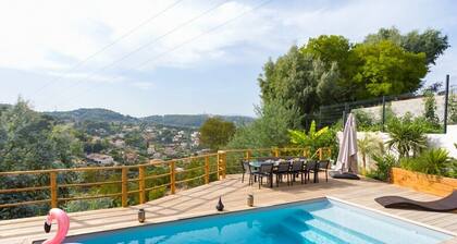 Villa Neuve Moderne 6p Super-cannes/piscine, Parking, Clim - 5 min Centre Cannes