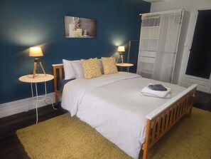 2 habitaciones, wifi gratis y ropa de cama