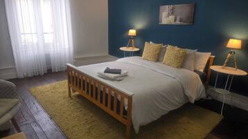 2 chambres, Wi-Fi gratuit, draps fournis