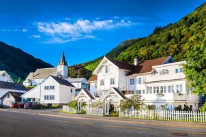 Fachada de la propiedad