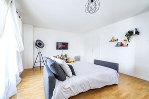 2 chambres, fer et planche Ă repasser, lit parapluie, Wi-Fi gratuit