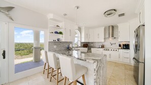 Fridge, microwave, oven, stovetop - Surf Haven - Where holiday memories are made! (St. Augustine Beach)