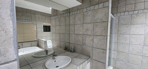 Towels, soap, toilet paper