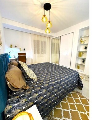 1 Schlafzimmer, Bügeleisen/Bügelbrett, kostenloses WLAN, Bettwäsche