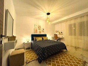 1 bedroom, iron/ironing board, free WiFi, bed sheets - Appartement a 10 min de l Aéroport Entre les Berges du lac et Ain Zaghouene, (Tunis)