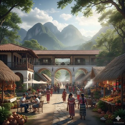 Hidden in the Jungle - Amazing wildlife- Waterfalls close to Ruins